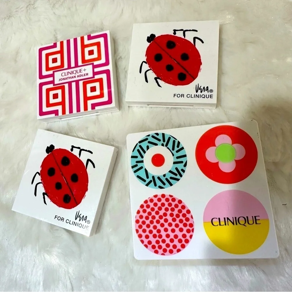 Lot of 4 Clinique Eye Shadow Duos and Blush Sets NEW
